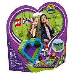 Конструктор LEGO Летняя шкатулка-сердечко для Мии Friends 41388