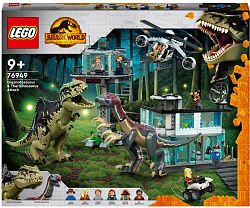 Конструктор LEGO 76949 Jurassic World Атака гигантозавра и теризинозавра