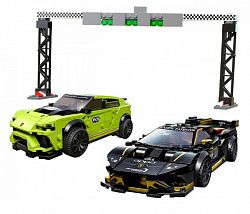 Конструктор LEGO Lamborghini Urus ST-X & Lamborghini Huracan Super Trofeo EVO Speed Champions 76899