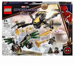 Конструктор LEGO 76195 Супер Герои Дуэль дронов Человека-Паука