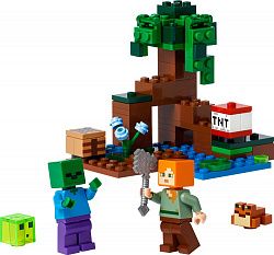 Конструктор LEGO 21240 Minecraft Болотное приключение