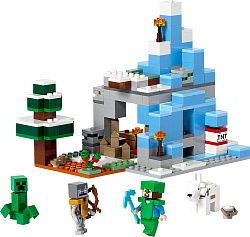 Конструктор LEGO 21243 Minecraft Ледяные пики