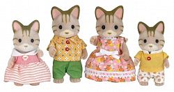 Игровой набор Sylvanian Families &amp;amp;quot;Семья Полосатых Кошек&amp;amp;quot; 5180
