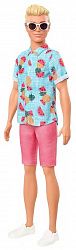 Кукла BARBIE Ken Игра с модой рубашка с фруктовым принтом GYB040