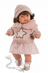 Кукла LLORENS Кукла Лола 38см в розовом костюме 38550