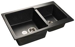 Кухонная мойка GranAlliance G-54 Black