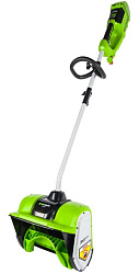 Снегоуборщик GREENWORKS GD40SSK4 (40V с АКБ и ЗУ)