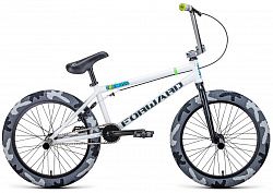 Велосипед FORWARD ZIGZAG 20 (2021) (20,75, белый)