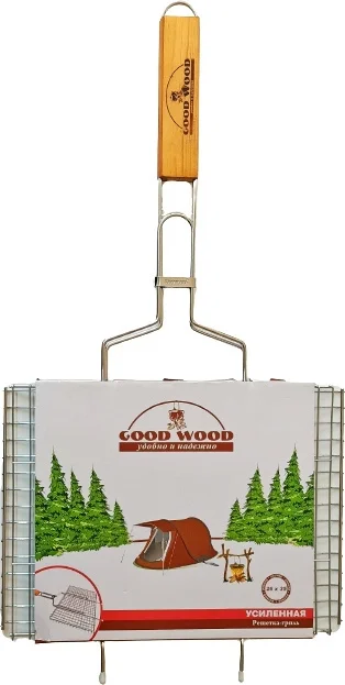 Фото Решетка-гриль GOOD WOOD 26*35СМ