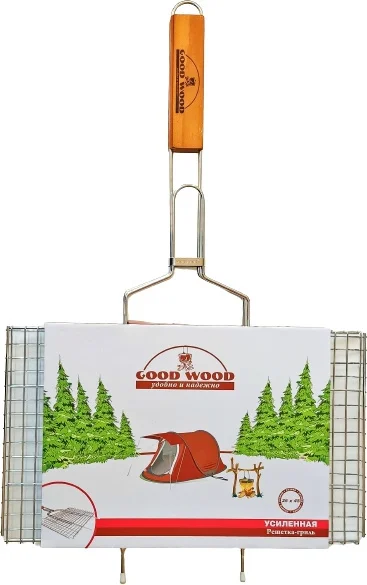 Фото Решетка-гриль GOOD WOOD 26*45 СМ