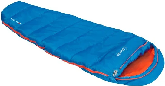 Спальный мешок HIGH PEAK COMOX (голубой/оранжевый)