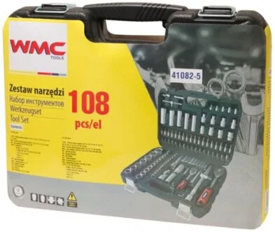 Фото Набор инструментов WMC TOOLS 108 предметов (41082-5)