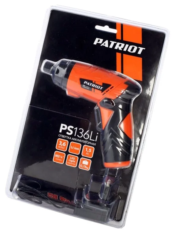 Отвертка аккумуляторная PATRIOT PS 136 Казахстан