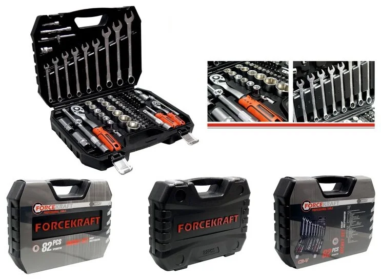 Фото Набор инструментов FORCEKRAFT 82 предмета (FK-4821-5)