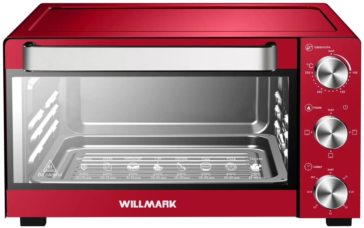 Фото Настольная духовка WILLMARK O-211R