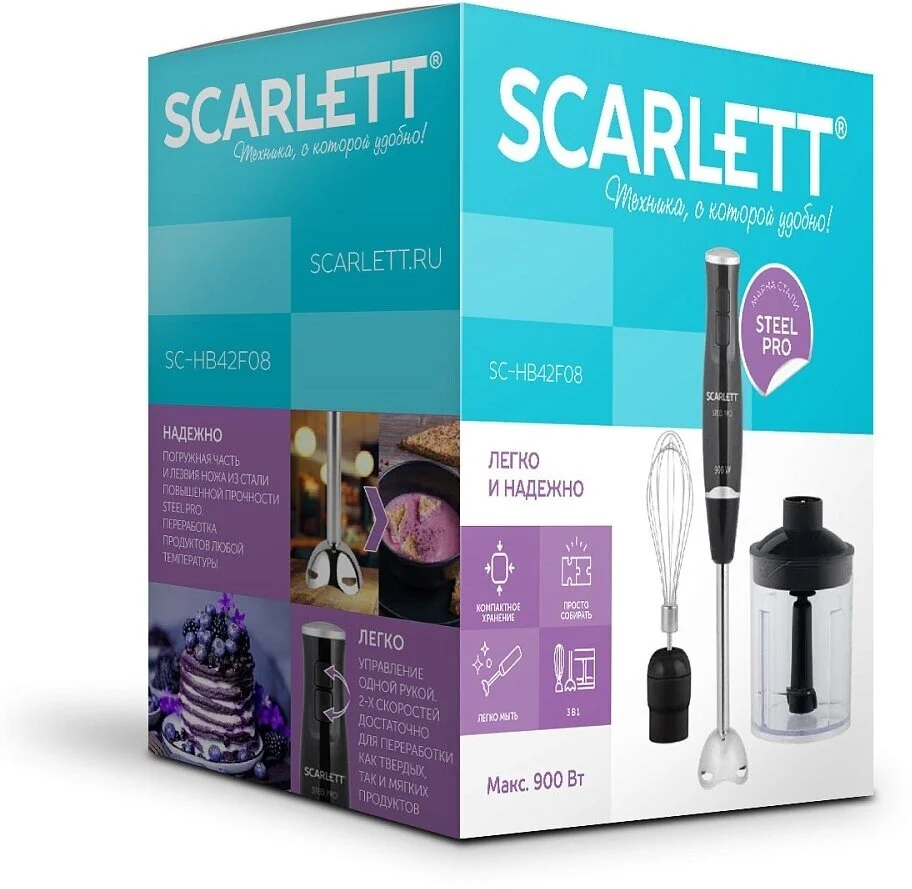 Купить Блендер SCARLETT SC-HB42F08