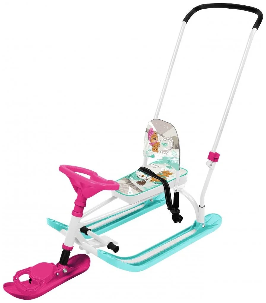 Снегокат НИКА TWINY 2+ с Забавными медвежатами TW2+/ЗМ