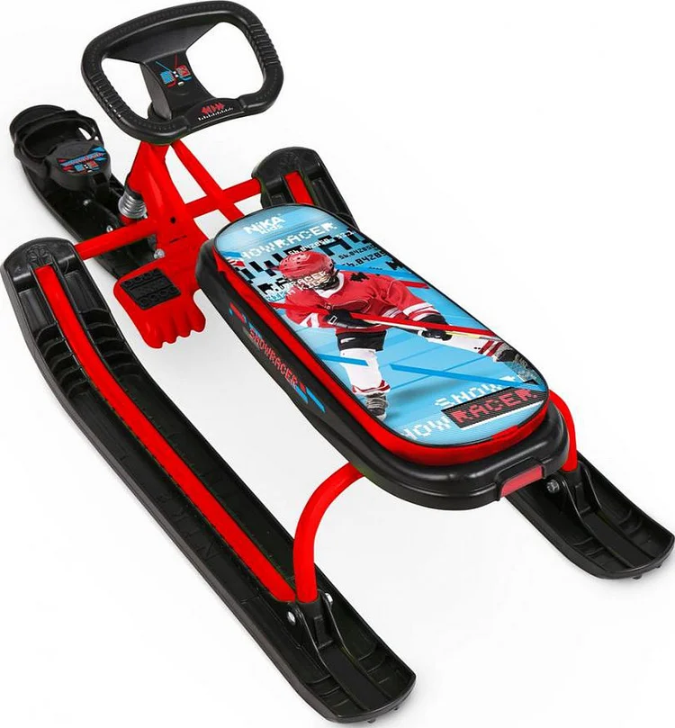 Фото Снегокат НИКА Тимка Спорт 5 Nika kids hockey (красный каркас) ТС5/Х2