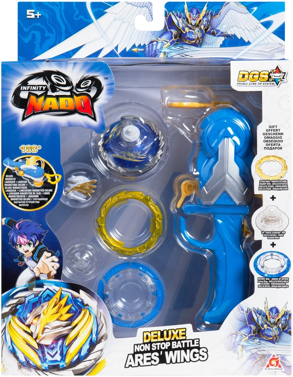 Игрушка Infinity Nado 38778 Волчок Стакинг Делюкс Ares Wings