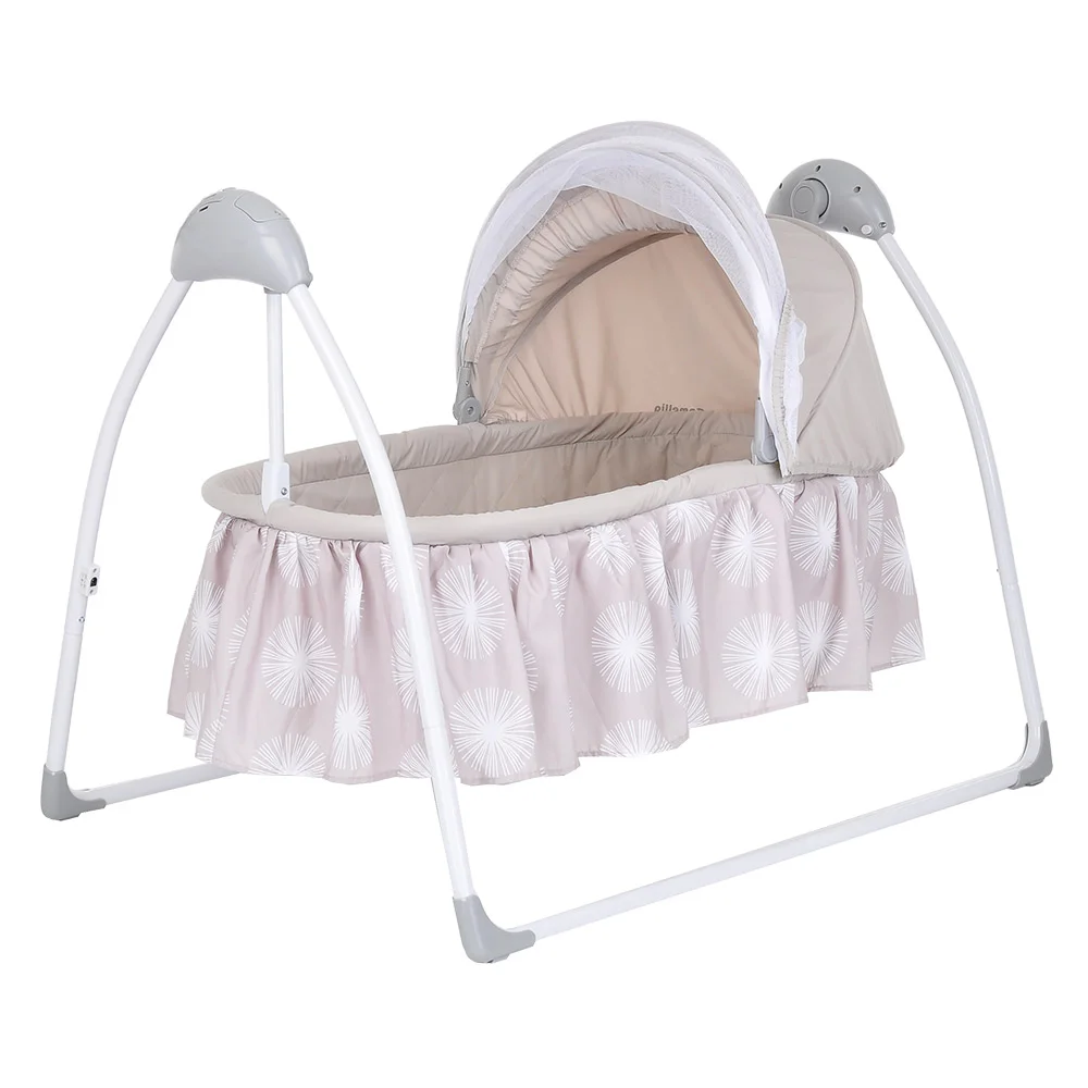 Электрокачели-колыбель PITUSO Camellia Dandelion grey/Одуванчик, серый SG239-dandelion grey