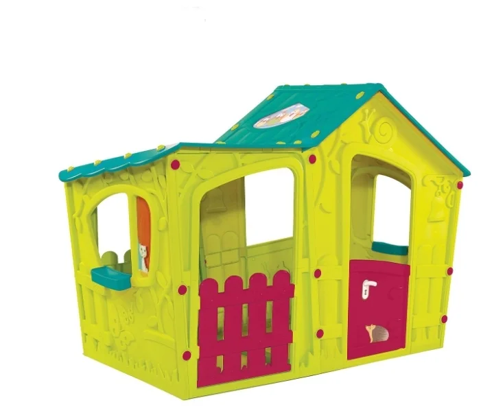 Игровой дом KETER MAGIC VILLA ВОЛШЕБНАЯ ВИЛЛА Green/Turquoise (169x110x126h)
