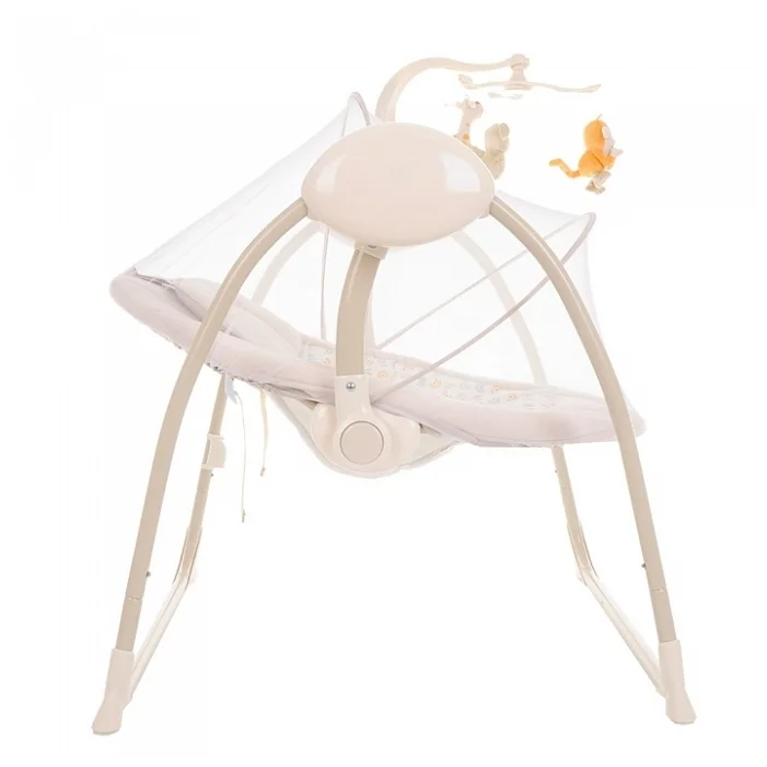 Картинка Электрокачели PITUSO MARBELLA BEIGE КРУГИ TY-008