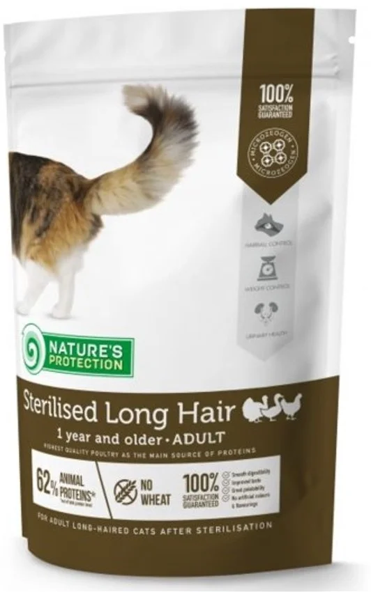 Фото Корм для кошек NP Sterilised long hair Poultry 1 year and older Adult cat 7kg