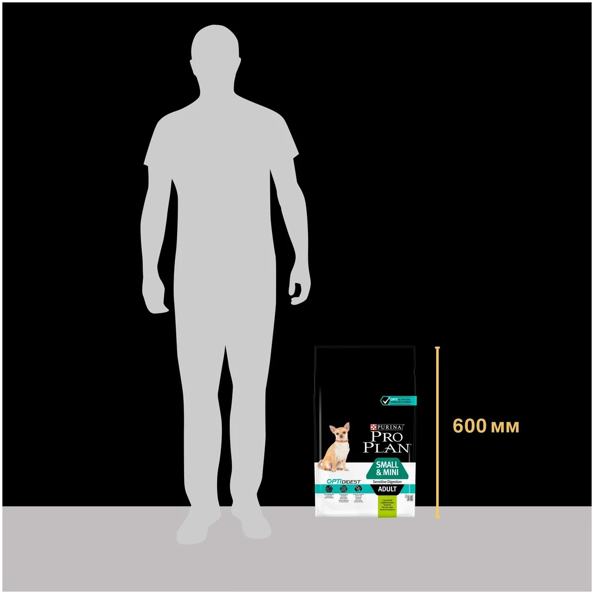 Картинка Корм для собак PURINA Pro Plan Adult мелк.пород ягненок 7 кг