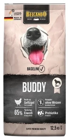 Фото Корм для взрослых собак BELCANDO Baseline Buddy 12,5 кг с птицей