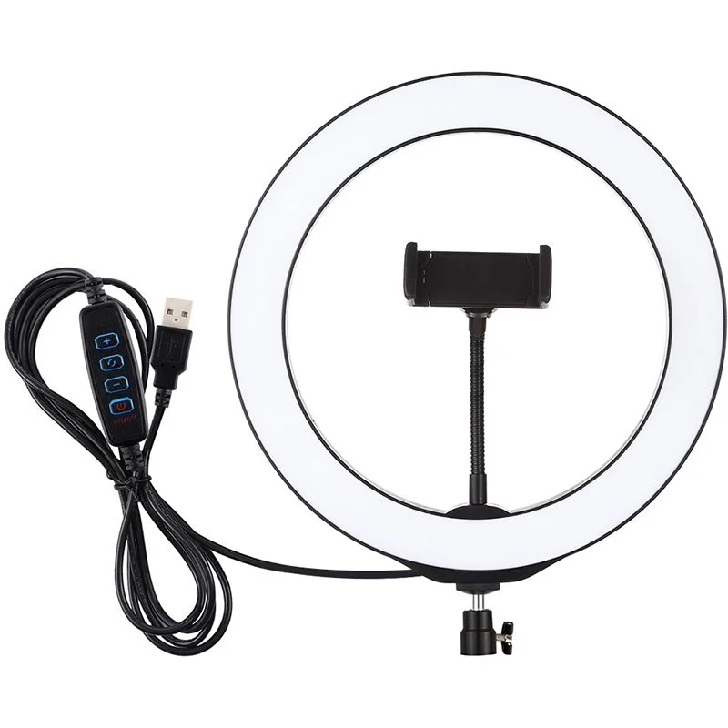 Кольцевая USB LED лампа Puluz PU397 10.2&amp;amp;quot;