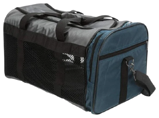 Фото Сумка для транспортировки животных TRIXIE 28880 Samira grey/blue