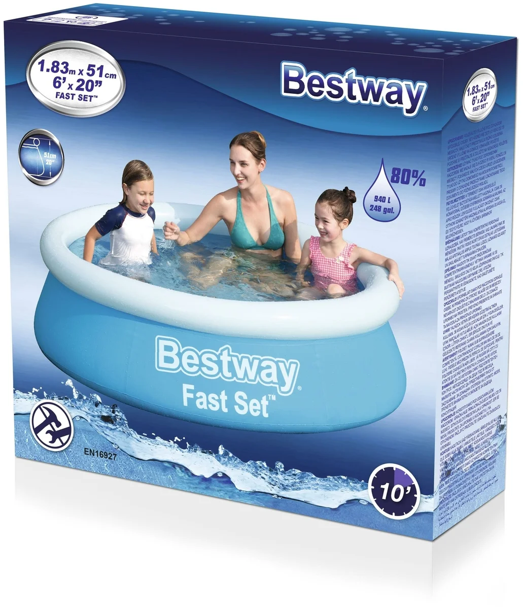 Фото Надувной бассейн BESTWAY 57392