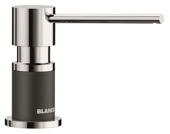 Дозатор BLANCO 526177 Lato хром/черный