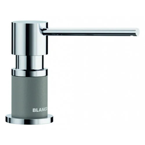 Дозатор BLANCO 525811 Lato хром/алюметаллик
