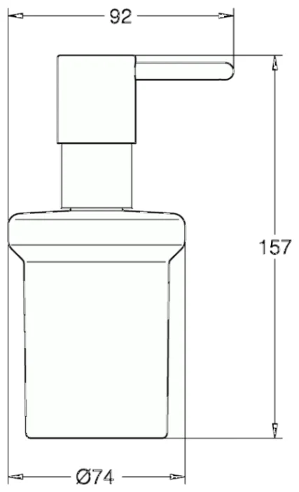 Фотография Дозатор жидкого мыла GROHE Essentials хром 40394001