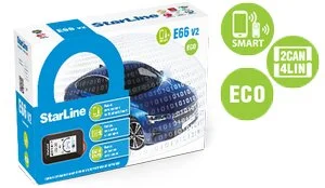 Автосигнализация SL E66 V2 BT ECO 2CAN-4LIN