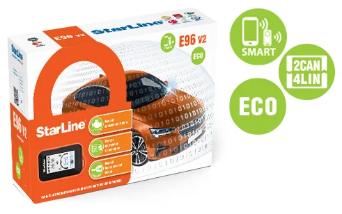 Автосигнализация SL E96 V2 BT ECO 2can+4lin