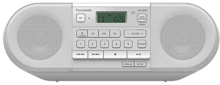 Фото Магнитола PANASONIC RX-D550GS-W