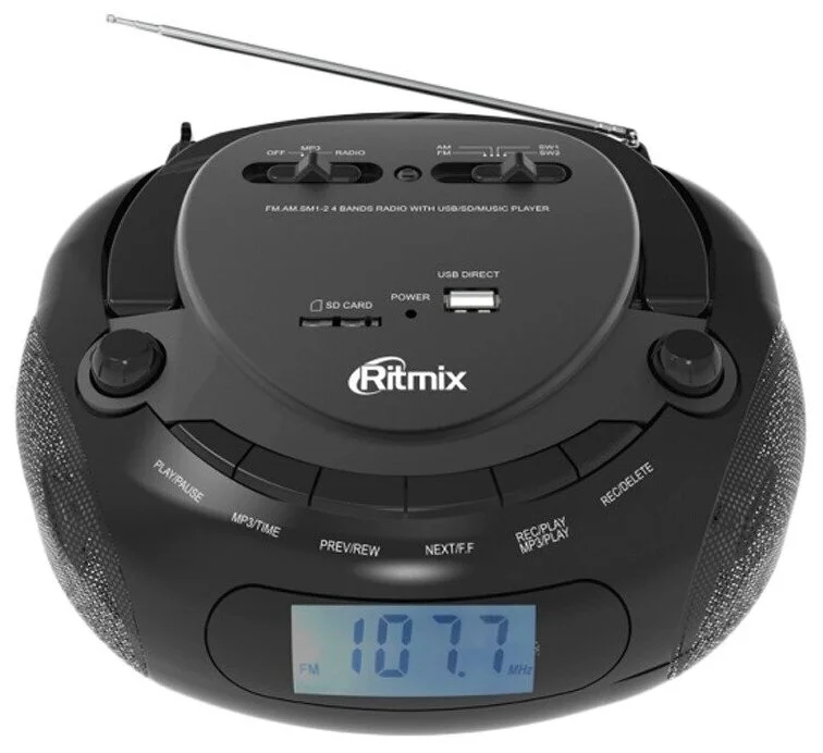 Фото Магнитола RITMIX RBB-030BT Black