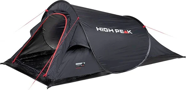 Палатка HIGH PEAK CAMPO 2 (2-x местн.) (черный)