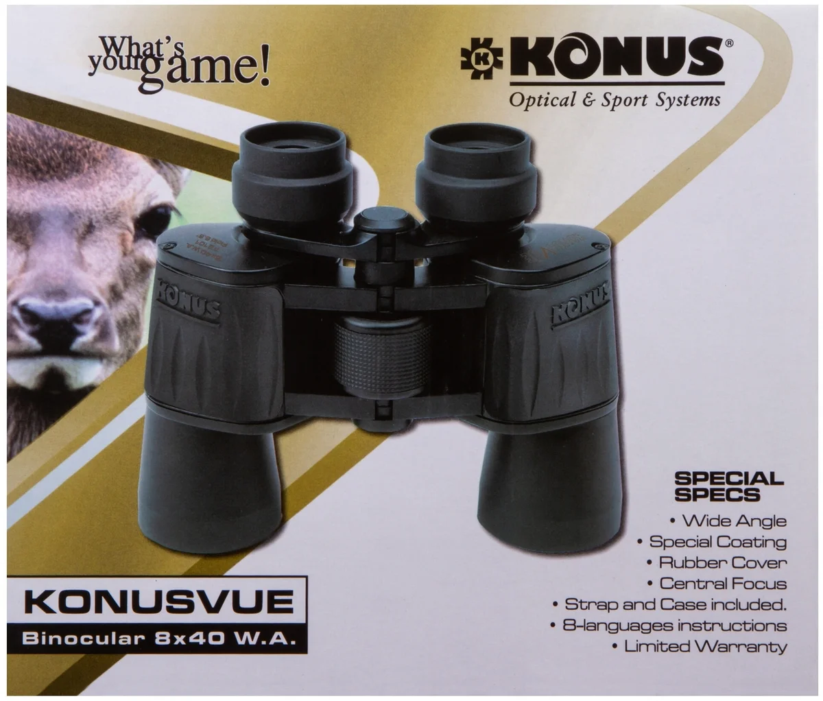 Бинокль KONUS KONUSvue 8x40 WA Казахстан