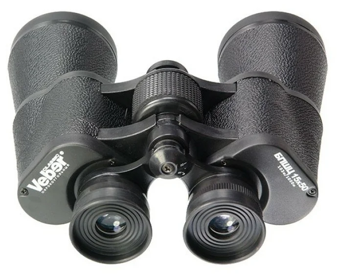 Фото Бинокль VEBER Classic БПШЦ 15x50 VL Black