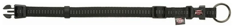 Ошейник TRIXIE Softline Elegance S–M: 30–45 cm/15 mm, black/graphite 115901