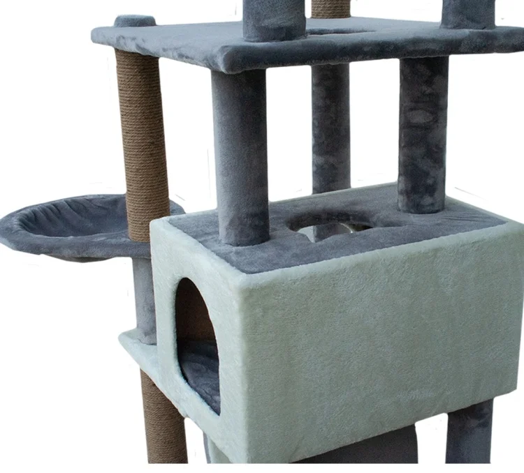 Цена Когтеточка ZOOFABRIKA К04-З1П-U Серый белый