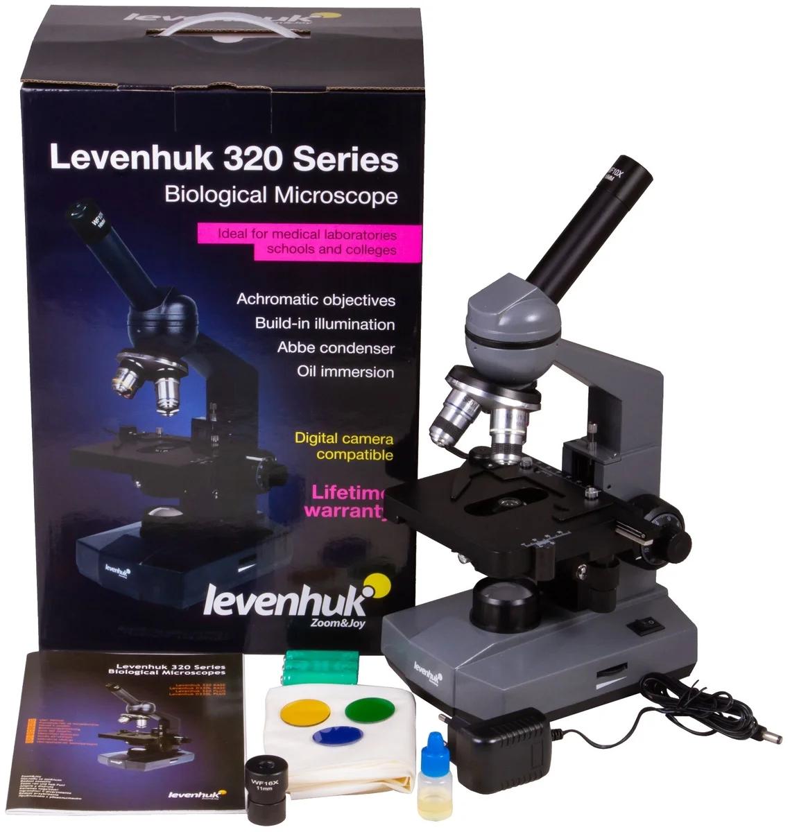 Фото Микроскоп LEVENHUK 320 PLUS