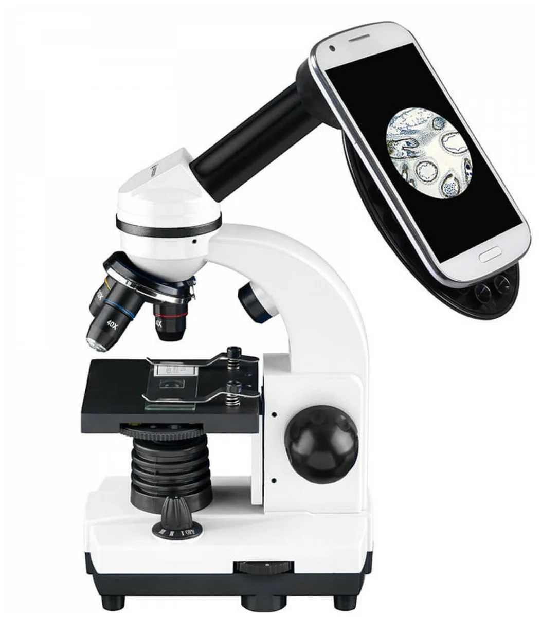 Микроскоп BRESSER Junior Biolux SEL 40–1600x белый в кейсе заказать