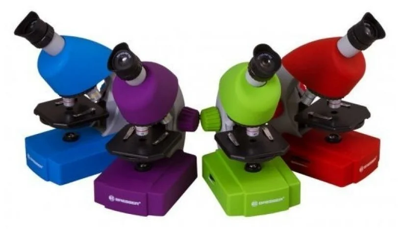 Картинка Микроскоп BRESSER Junior 40x-640x Blue