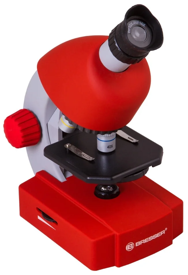 Купить Микроскоп BRESSER Junior 40x-640x Red