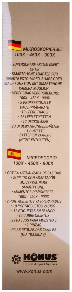 Микроскоп KONUS KONUStudy-4 900x Казахстан