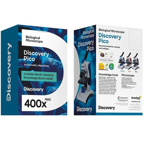 Цена (RU) Микроскоп Discovery Pico Gravity с книгой